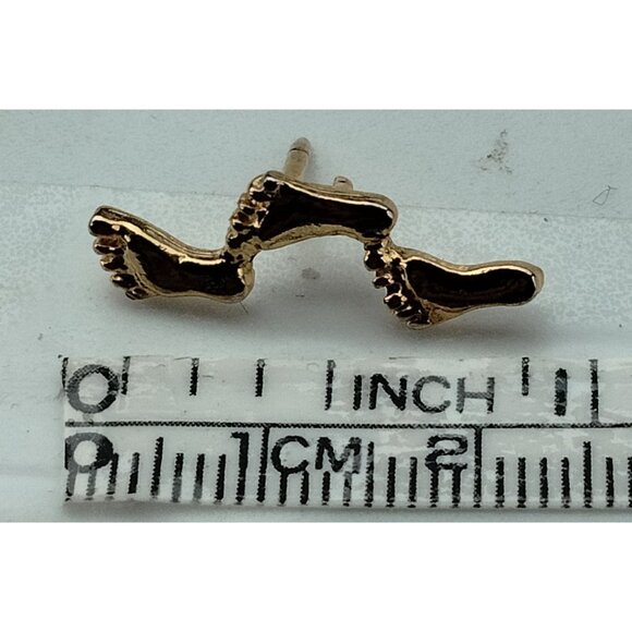 Footsteps On The Sand Lapel Pin Christian When I Carried You Proverb - Picture 3 of 4